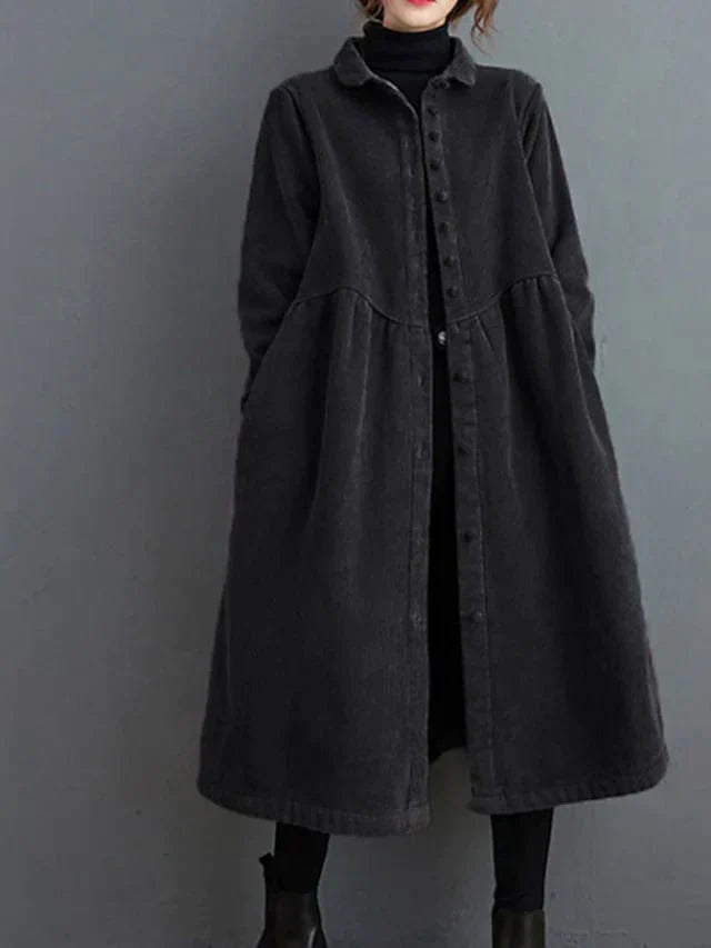 Long vintage coat - Perfect for chilly days-DESTINY