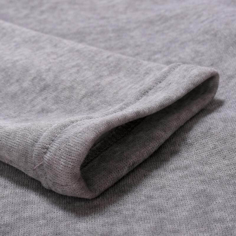 Men's Solid Color Fleece Pullover Turtleneck T-shirt Bottoming Shirt 08258439L-DESTINY