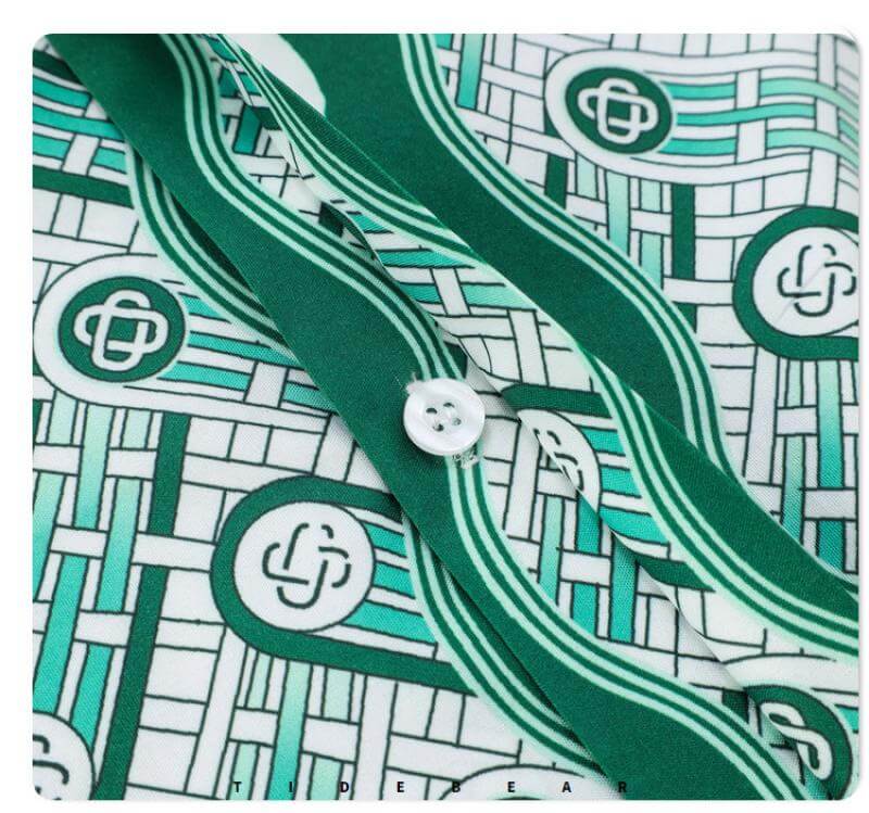 Men's Beach Casual Print Shirt 56752952L-DESTINY