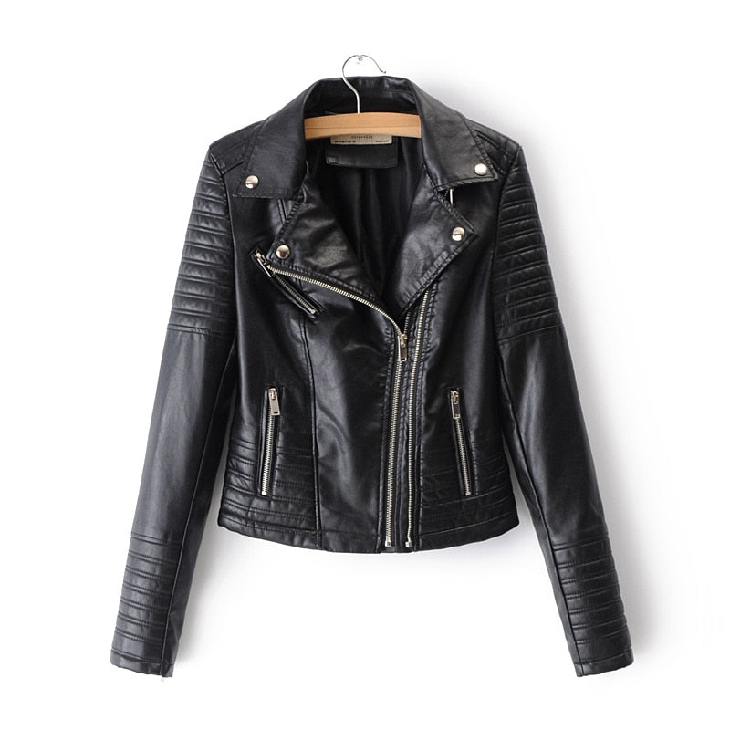 Ladies stylish motor jacket - Perfect for chilly days-DESTINY