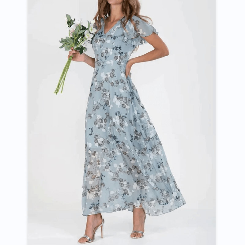 Hallie | Stylish long dress-DESTINY