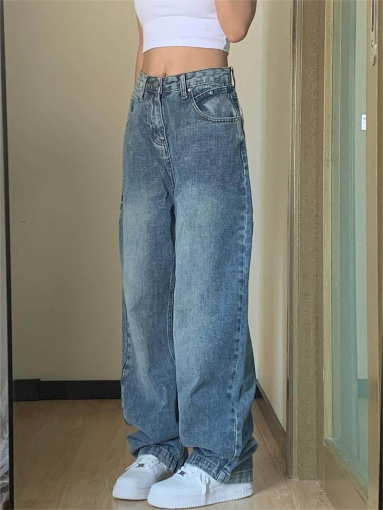 Baggy Jeans With Straight Cut-DESTINY