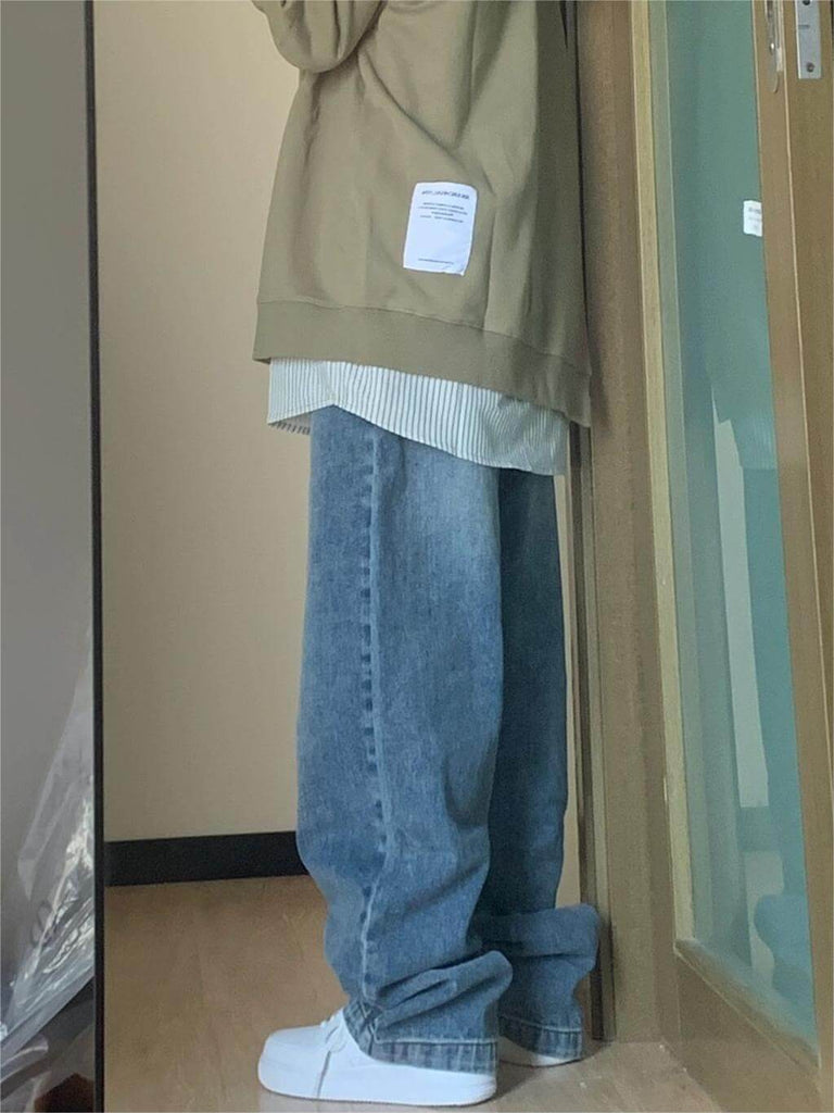 Baggy Jeans With Straight Cut-DESTINY