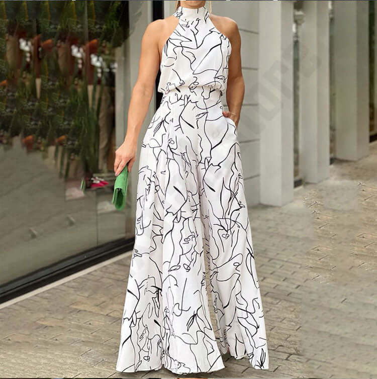 Marlena - Printed coveralls-DESTINY