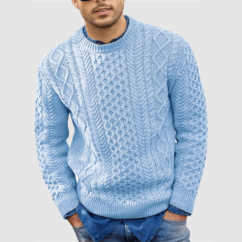 Soft warm knitted stylish jumper for men-DESTINY